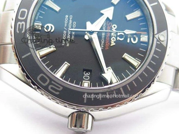 0518 Planet Ocean SS Bp Maker 45mm Black Bezel On SS Bracelet A OnTrend 8218